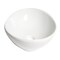 Alfi Brand ALFI brand ABC913 White 16" Egg Shape Above Mount Ceramic Sink ABC913 - alternate 6